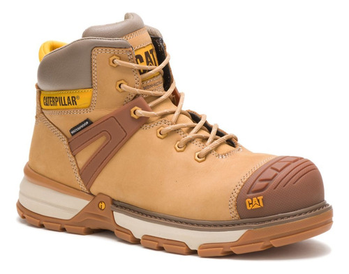 Botin Cat Excavator Punta Composite Dielectrico Libre Metal