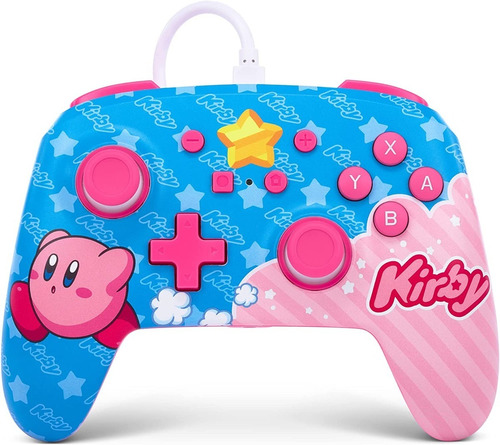 Control Para Nintendo Switch Alambrico Con Usb *kirby*