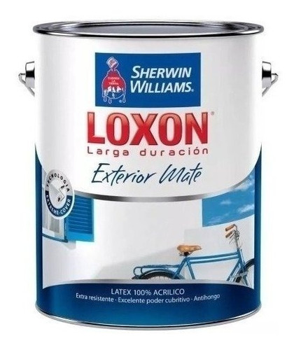 Loxon Larga Duración Exterior Mate Colores X 10 Lts