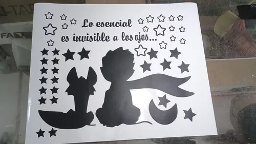 Vinilo Decorativo El Principito Kit X 40 Unidades
