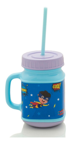 Imagen 5 de 10 de 6 Jarro Taza Vaso Infantil Térmico Escolar Niños Nene Nena