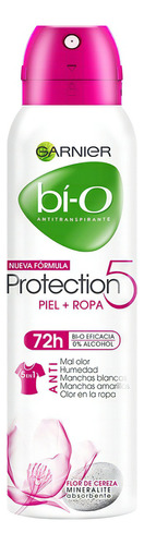 Garnier Bí-O Protection 5 desodorante en spray para mujer fragancia té verde 150mL