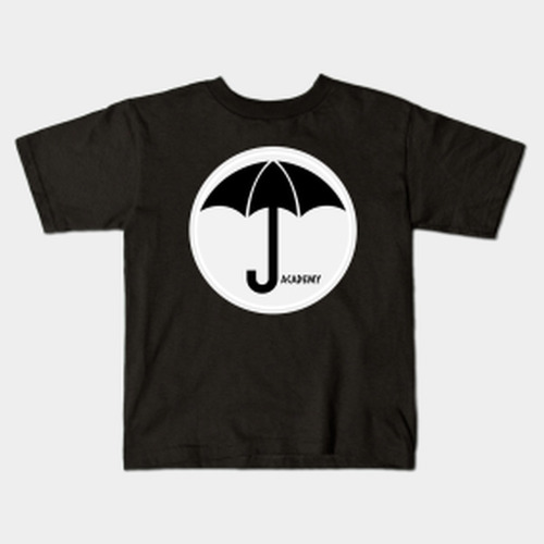 Remera Freekomic The Umbrella Academy Niño Solo Negro B 5