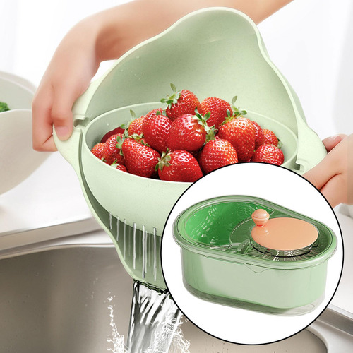 Lavadora De Frutas Da Manivela, Frutas E Legumes Limpadores