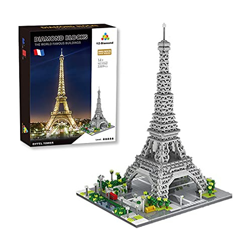 Tregoer Micro Mini Blocks Eiffel Tower Building And Architec