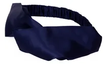 Comprar Vincha De Seda Azul Marino - Cuidado Del Cabello & Skincare