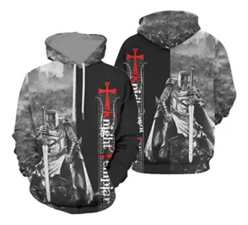 Sudadera Con Capucha 3d Con Estampado Cristiano De Knight Te