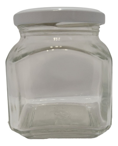Frasco Hibiscus 250ml Vidrio 24pzs - Salsa Recuerdos Cremas Blanco