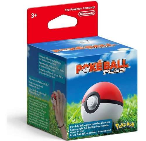 Pokemon Let's Go Pokeball Pokebola Nintendo Switch Nuevo