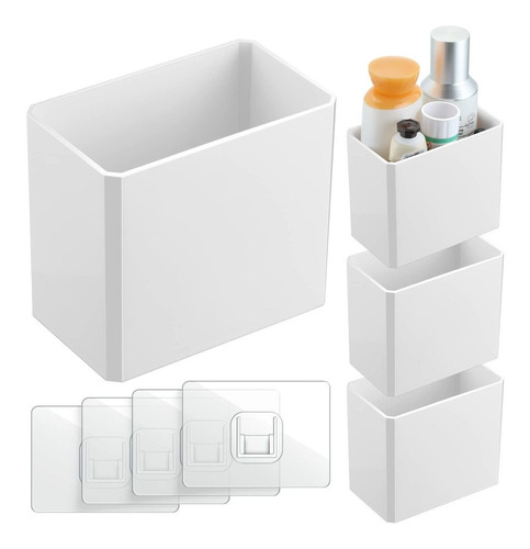 Organizador Estantes Flotantes Para Pared,  Adhesivo De Bsg