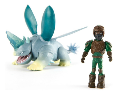 Set De Aventuras Dragons The Nine Realms Plow Horn & Angelo