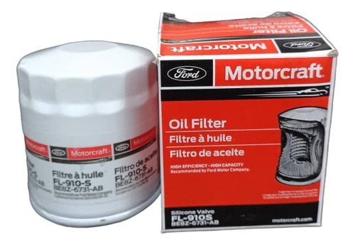 Filtro Aceite Ford Fiesta Ka Ecosport 1.6 Fiesta Titanium