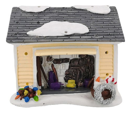 Adornos De Pueblo De Nieve De Navidad El 12,5x10x10cm