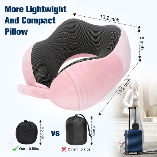 Cirorld Almohada De Viaje Cuello, Cojin De Viaje Cuello