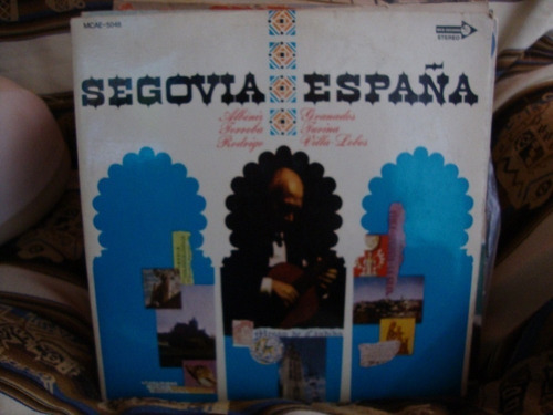 Vinilo Andres Segovia Y Su Guitarra España Es1