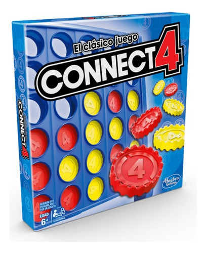 Juego De Mesa Conecta 4 El Clasico Juego De Hasbro