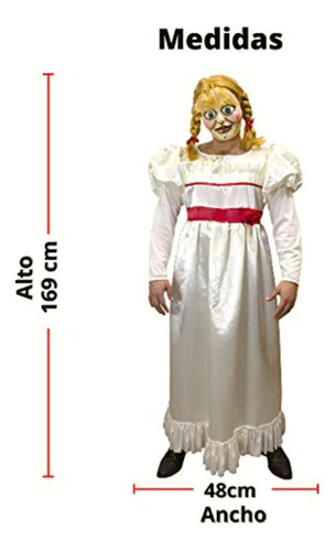 Annabelle, Disfraz De Anabelle, Disfraz De Muñeca Bólica,