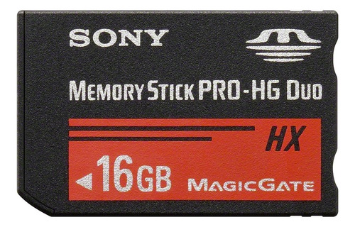 Sony 16 Gb Memory Stick Pro-hg Duo Hx Mshx16 Negro