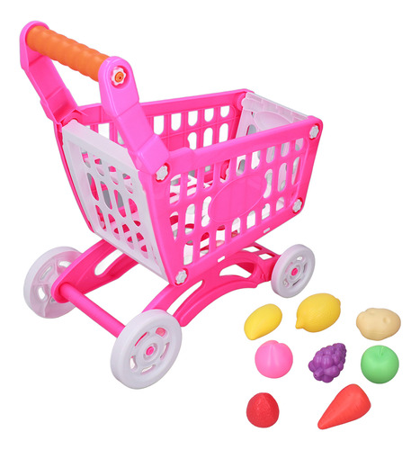 Juego De Carrito De Compras Para Niños Con Juguetes De Simul