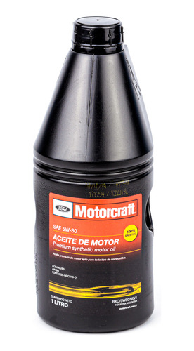 Aceite Sintetico 5w30 X 1 Litro Motorcraft Rxo/5w30/ms/1