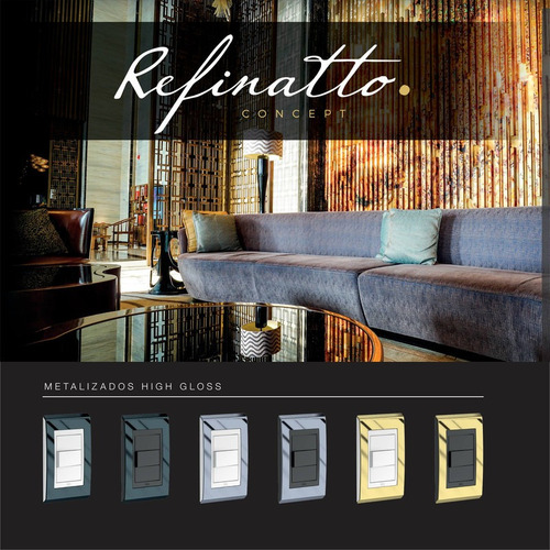 Conjunto 3 Tomada 10a - Refinatto - Avelã Com Branco