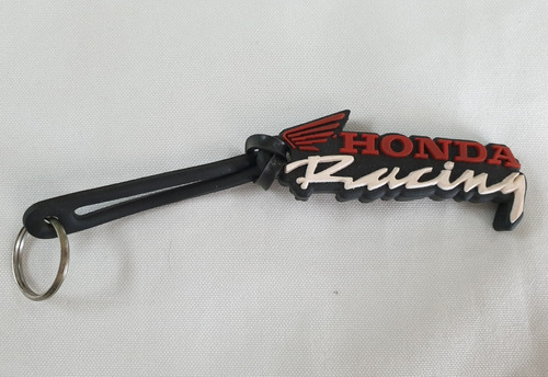 Llavero Honda Racing De Goma Somos Tienda Cod 129 