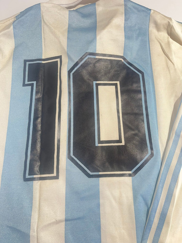 Camiseta Seleccion Argentina 1991 #10 M/larga T2 (8/10) (Usado)