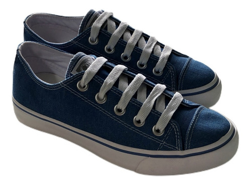 Imagem 1 de 3 de Tênis Feminino Capricho Cano Curto Jeans Original