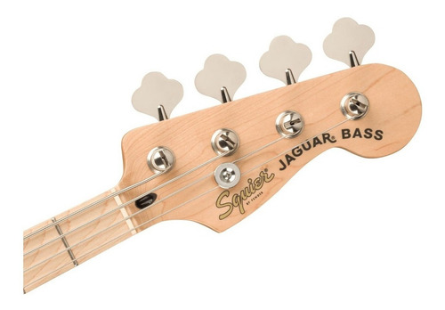 Imagem 5 de 6 de Contrabaixo Squier Affinity Jaguar H Mn Bpg Blk