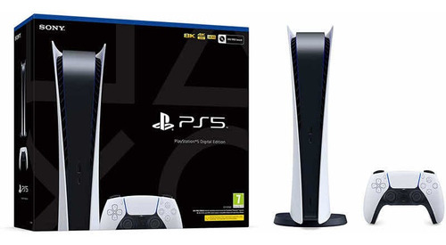 Imagen 1 de 3 de Sony Playstation 5 825gb Digital Edition - Cover Co