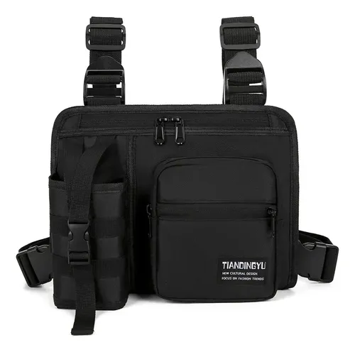 Pechera Chest Bag Táctica Con Porta Radio Nuevo Modelo | Cuotas