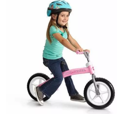 Radio Flyer - Casco de bicicleta para niños de 2 a 5 años, color rojo