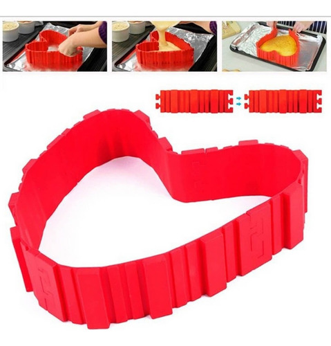 Alta Calidad Moldes Pasteles Desmontables Silicon