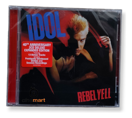 Billy Idol Rebel Yell Deluxe Expanded 40th Anniverary 2 Cd