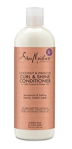 Acondicionador - Sheamoisture Coco Y Hibiscus Curl & Shine A