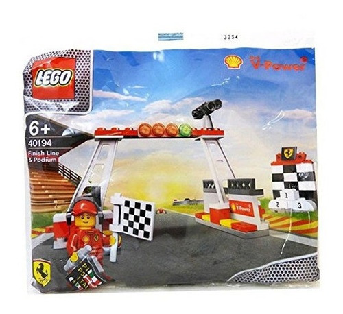 2014 The New Shell V-power Coleccion Lego Finish Line - Podi