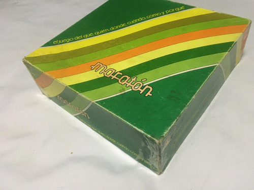 Juego De Mesa Maratón Verde Clasico 80s (Usado)