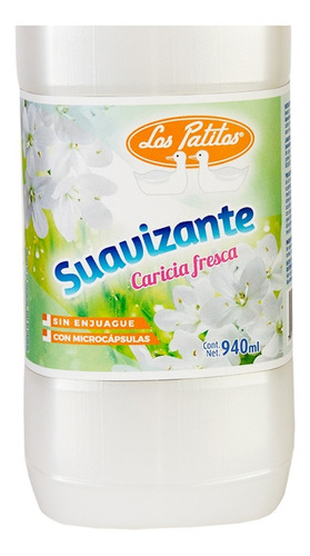 Suavizante Los Patitos Caricia Fresca Botella Con 940 Ml