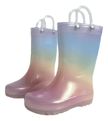 Zapatos De Lluvia Casuales Transparentes Para Padres E Hijos