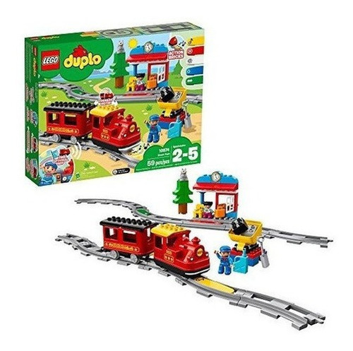 Lego Duplo Trains Steam Train Kit De Construccion 59 Piezas