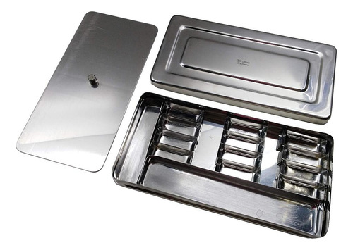 Caja Endodoncia De Acero Inoxidable Belkys