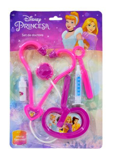 Set De Doctor Princesas 6pzs En Blister 21x31cm - 52912