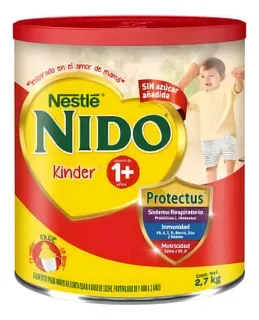 Nido Kinder Protectus A Partir De 1 Año Lata 2.7kg Sabor Sin Sabor