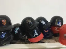 Comprar Cascos De Béisbol Profesional Miniatura Para Coleccioni 10un