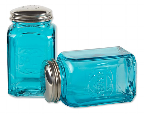 Rsvp International Jumbo Retro Sal Y Pimienta De Cristal,...