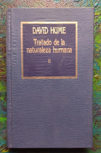 David Hume / Tratado De La Naturaleza Humana Tomo 2 / Hdp 18