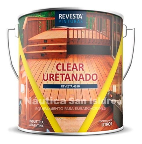 Impregnante Uretanado Revesta 4950 Barniz Clear 1 Lt