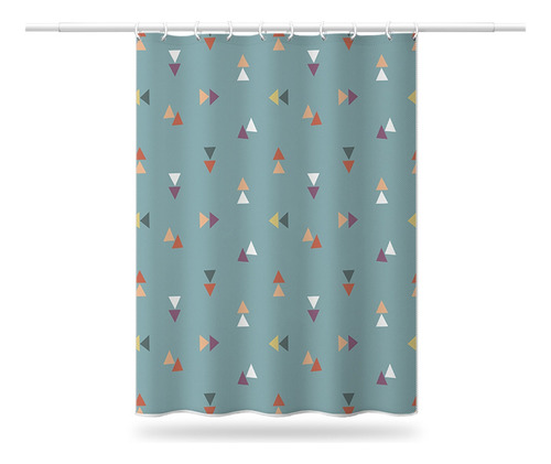 Cortina De Baño Triangular De Color, 180 * 180cm