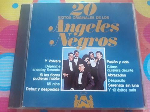 Angeles Negros Cd 20 Exitos Originales De Los Z