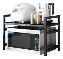 Comprar Estante Microondas Rack Soporte Organizador Metal Ajustable